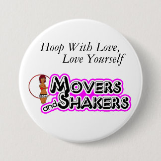Hoop With Love, Love Yourself 7.5 Cm Round Badge
