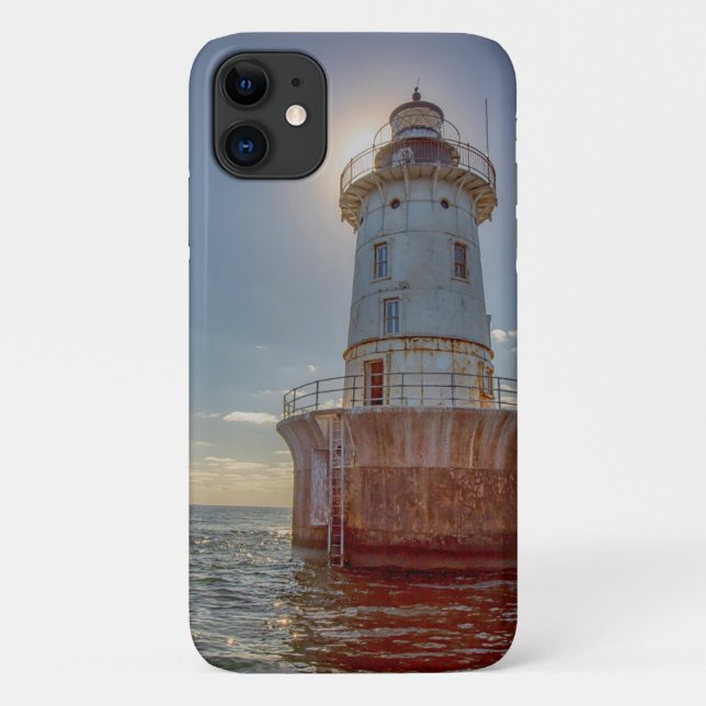 Hoopers Island Lighthouse Case-Mate iPhone Case (Back)
