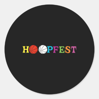 Hoopfest Classic Round Sticker