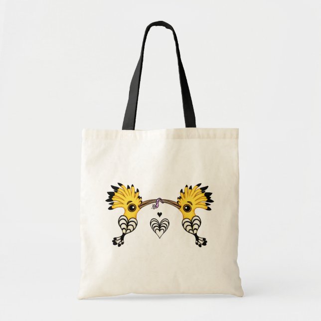 Hoopoes In Love Tote Bag (Front)