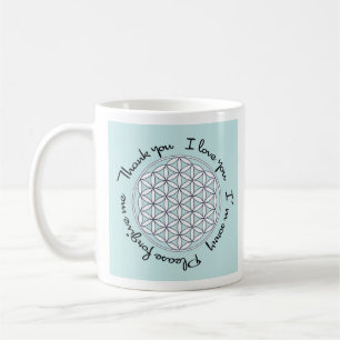 Ho'oponopono & Flower of Life Coffee Mug