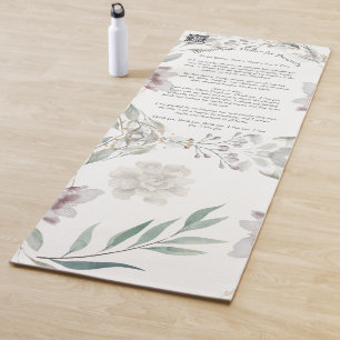 Ho'oponopono Prayer - Energy Unblocking Yoga Mat