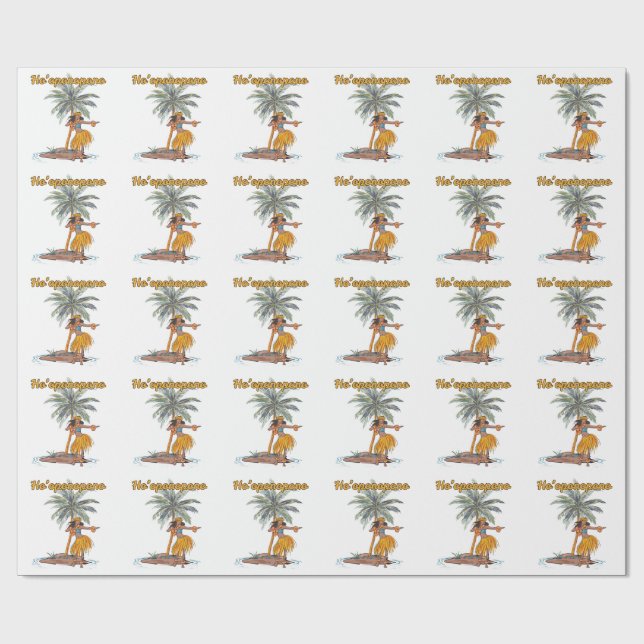 Ho'oponopono Wrapping Paper (Flat)