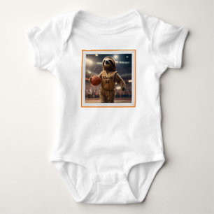 Hoops and Hangs: The Slam Dunking Sloth, Baby Bodysuit