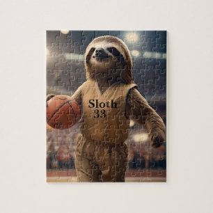 Hoops and Hangs: The Slam Dunking Sloth, Jigsaw Puzzle