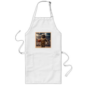 Hoops and Hangs: The Slam Dunking Sloth, Long Apron