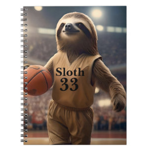 Hoops and Hangs: The Slam Dunking Sloth, Notebook