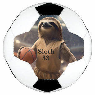 Hoops and Hangs: The Slam Dunking Sloth, Soccer Ball