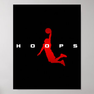 Hoops Basketball Apparel - Basketball 1 Poster