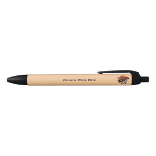 Hoops Basketball & Net Any Name Ink Pen