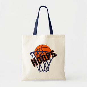 Hoops Basketball & Net Tote Bag