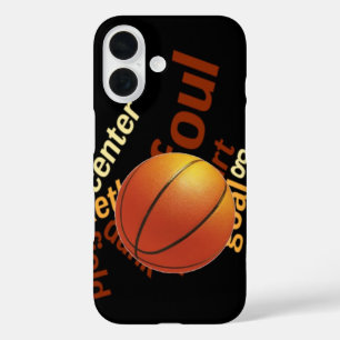 Hoops Basketball Sport Fanatics  iPhone 16 Case