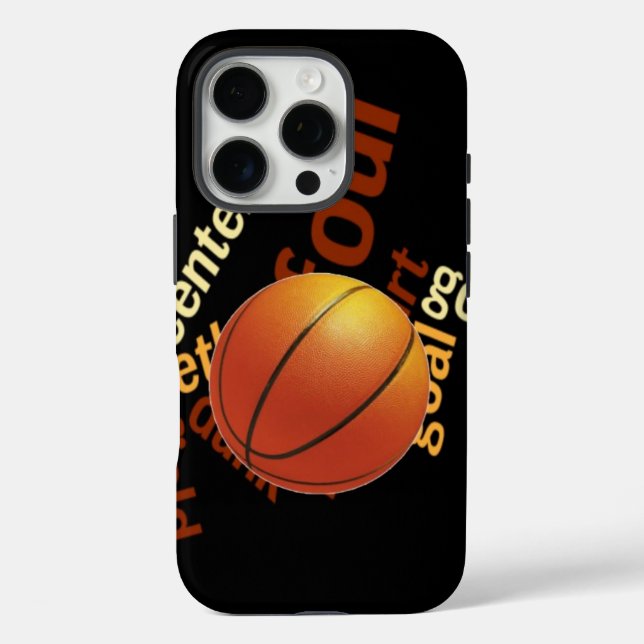 Hoops Basketball Sport Fanatics.jpg Case-Mate iPhone Case (Back)