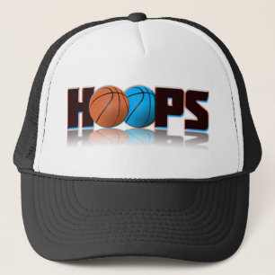 Hoops Basketball Trucker Hat