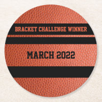 Hoops Bracket Challenge Winner Coasters