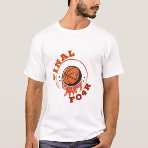 Hoops Fire Baller Championship Game T-Shirt
