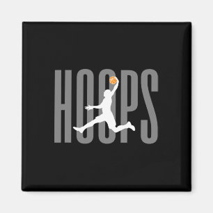 Hoops Sketll Player Magnet