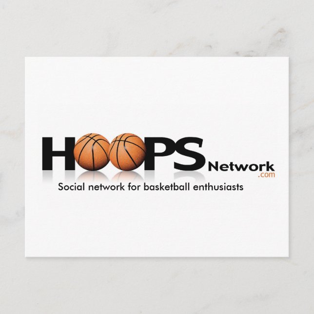 HoopsNetwork.com postcard (Front)