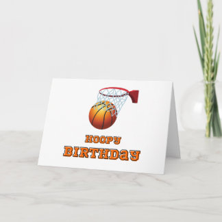 Hoopy Birthday Greeting Card