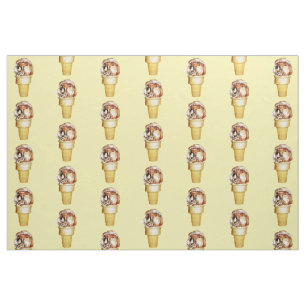 Hooray for Ice Cream Fabric