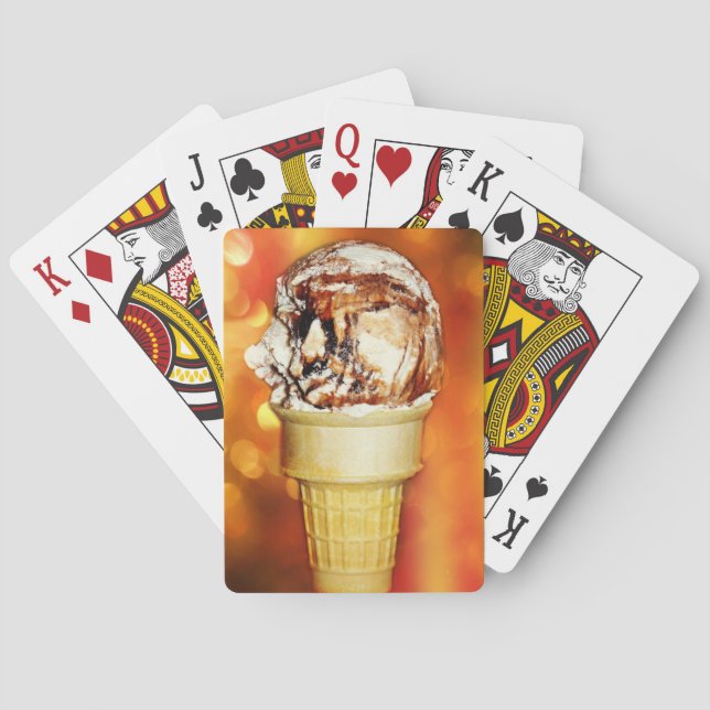 Hooray for Ice Cream Playing Cards (Back)