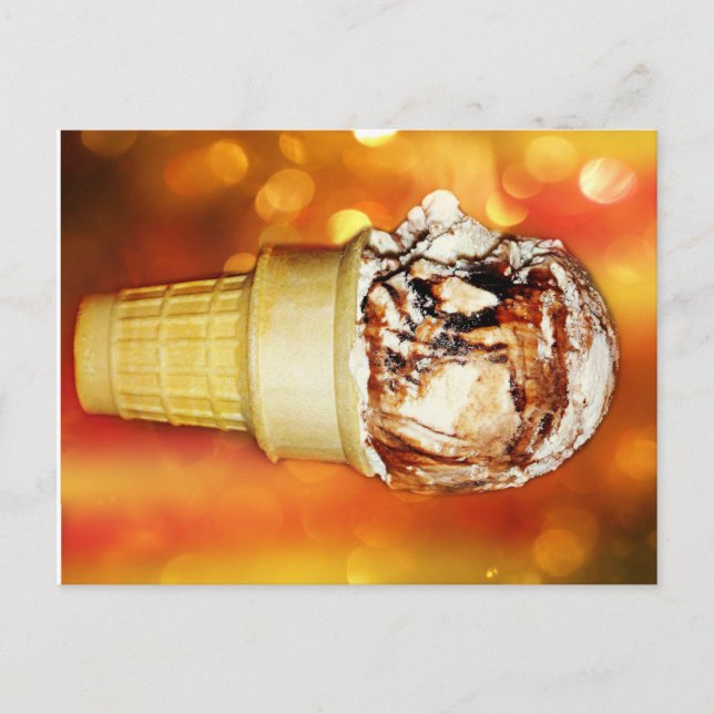 Hooray for Ice Cream Postcard (Front)