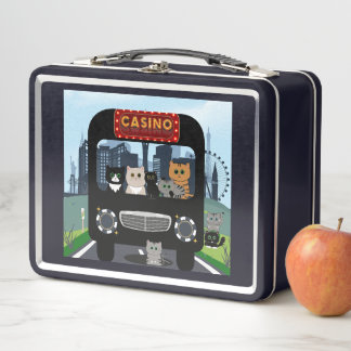 Hooray Vegas Baby Metal Lunch Box