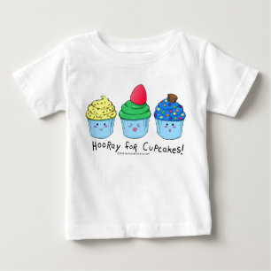 hoorayforcupcakesboy baby T-Shirt