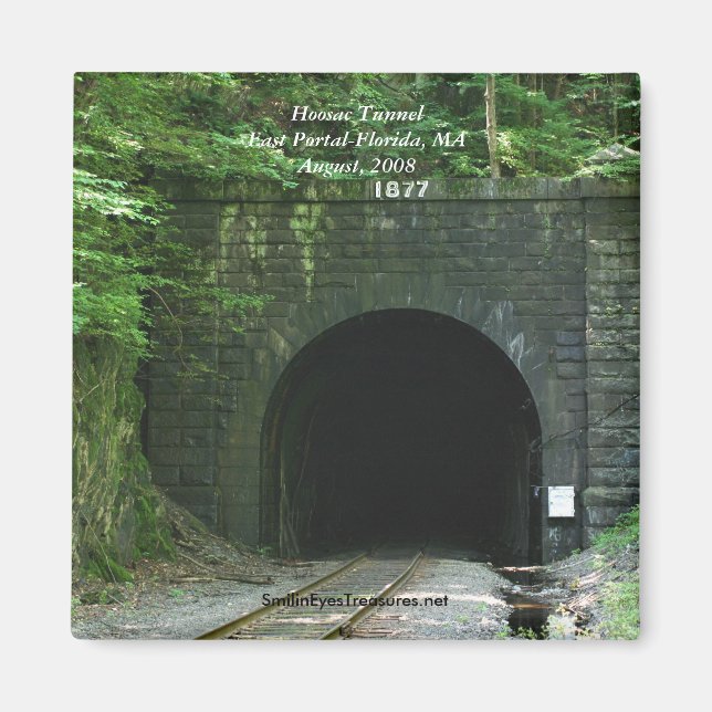 Hoosac Tunnel East Portal Florida MA Magnet (Front)