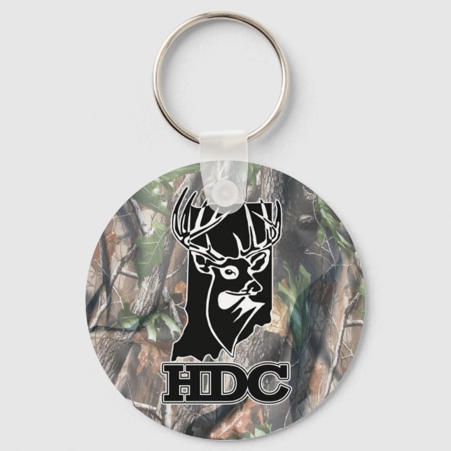 Hoosier Deer Club Key Chain (Front)