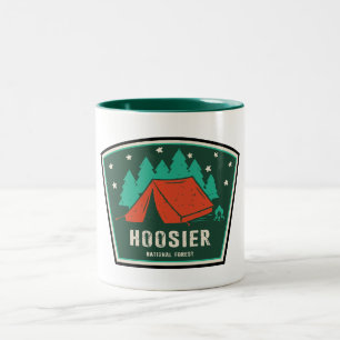 Hoosier National Forest Camping Two-Tone Coffee Mug