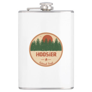 Hoosier National Forest Hip Flask