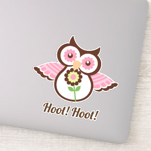 Hoot Hoot! Adorable spring owl floral