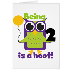 Hoot Owl 2nd Birthday T shirts and Gifts