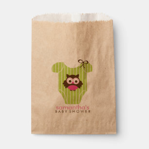 Hoot Owl Outfit Girl Baby Shower Favour Bag
