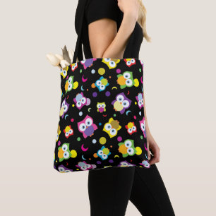 Hoot Owl Woodland Whimscial  Tote Bag