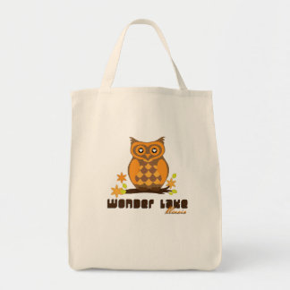 Hoot Owl Your Custom Grocery Tote Bag