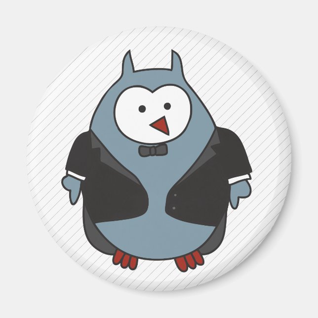 Hoot Suit Magnet (Front)