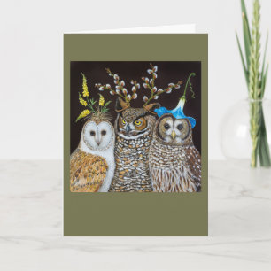 Hootenanny Time card