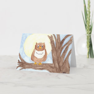 Hootie Greeting Card