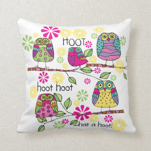 Hootie Owl Cushion