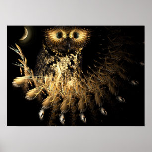 Hootie Owls Nest Poster