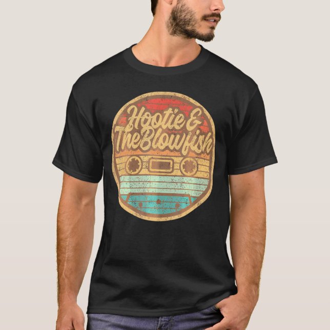 Hooties And Blowfish Cassette 80S Rock Music T-Shirt (Front)