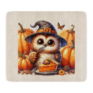 Hootin' For A Slice Cutting Board