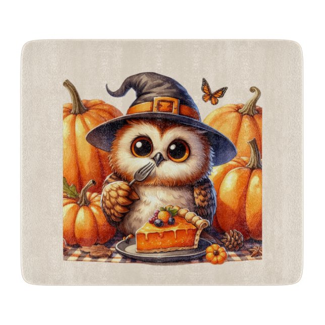 Hootin' For A Slice Cutting Board (Front)