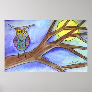 Hooting at the Moon Poster