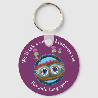 Hoots Toots Haggis. Auld Lang Syne. Key Ring