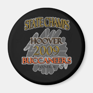 Hoover Buccaneers 2009 Alabama State Champs! Magnet