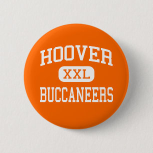 Hoover - Buccaneers - High School - Hoover Alabama 6 Cm Round Badge