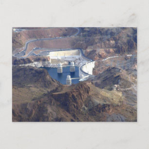 Hoover Dam Aerial Photo Postcards